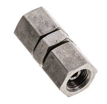 Reduzierstück gerade G1/8'' Innengewinde Hochdruck Edelstahl 60° Konus 575bar (8078.75psi) Hydraulisch