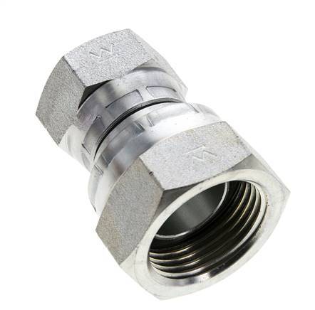 Reduzierstück G3/4'' x G1'' Innengewinde Hochdruck Stahl 60° Konus 150bar (2107.5psi) Hydraulisch