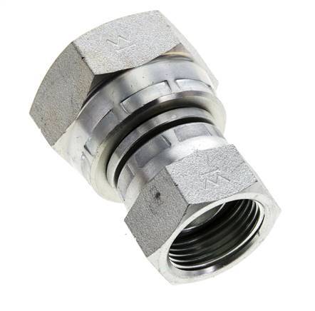 Reduzierstück G3/4'' x G1'' Innengewinde Hochdruck Stahl 60° Konus 150bar (2107.5psi) Hydraulisch