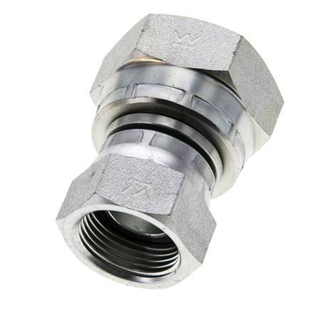 Reduzierstück G3/4'' x G1'' Innengewinde Hochdruck Stahl 60° Konus 150bar (2107.5psi) Hydraulisch