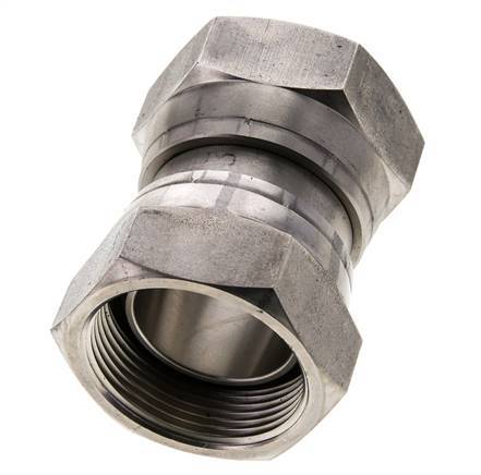 Reduzierstück gerade G1 1/2'' Innengewinde Hochdruck Edelstahl 60° Konus 125bar (1756.25psi) Hydraulisch
