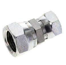 Reduzierstück gerade G3/8'' x G1/2'' Innengewinde Hochdruck Stahl 60° Konus 300bar (4215.0psi) Hydraulisch