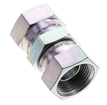 Reduzierstück gerade G3/4'' Innengewinde Hochdruck Stahl 60° Konus 175bar (2458.75psi) Hydraulisch