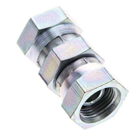 Reduzierstück gerade G3/8'' Innengewinde Hochdruck Stahl 60° Konus 425bar (5971.25psi) Hydraulisch