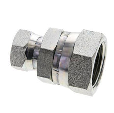 Reduzierstück G1/2'' x G1'' Innengewinde Hochdruck Stahl 60° Konus 150bar (2107.5psi) Hydraulisch
