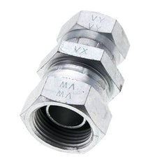 Reduzierstück gerade G1/2'' x G3/4'' Innengewinde Hochdruck Stahl 60° Konus 175bar (2458.75psi) Hydraulisch