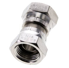 Reduzierstück gerade G1/2'' Innengewinde Hochdruck Edelstahl 60° Konus 300bar (4215.0psi) Hydraulisch