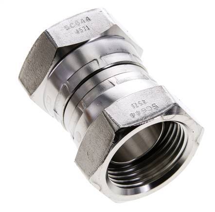 Reduzierstück G1'' Innengewinde Hochdruck-Edelstahl 60° Konus 150bar (2107.5psi) Hydraulisch