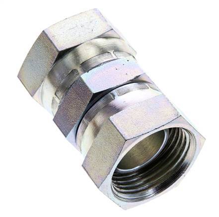 Reduzierstück G1'' Innengewinde Hochdruck Stahl 60° Konus 150bar (2107.5psi) Hydraulisch