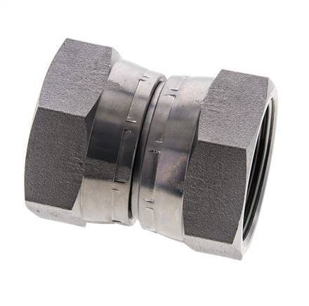 Reduzierstück G1 1/2'' Innengewinde Hochdruck Stahl 60° Konus 125bar (1756.25psi) Hydraulisch