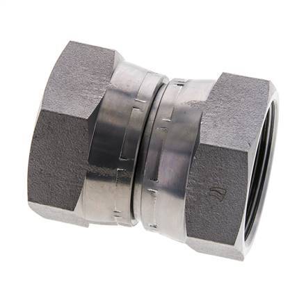 Reduzierstück G1 1/2'' Innengewinde Hochdruck Stahl 60° Konus 125bar (1756.25psi) Hydraulisch