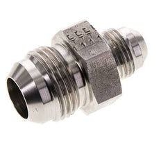 JIC Reduzier-Doppelnippel UNF 3/4''-16 x UN 1-1/16''-12 Edelstahl 210bar (2950.5psi)