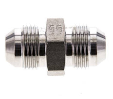 JIC Doppel-Nippel UNF 3/4''-16 Edelstahl 275bar (3863.75psi)