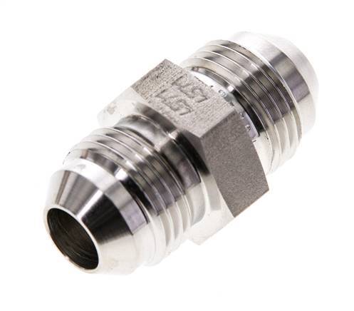 JIC Doppel-Nippel UNF 3/4''-16 Edelstahl 275bar (3863.75psi)