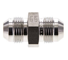 JIC Doppel-Nippel UNF 3/4''-16 Edelstahl 275bar (3863.75psi)