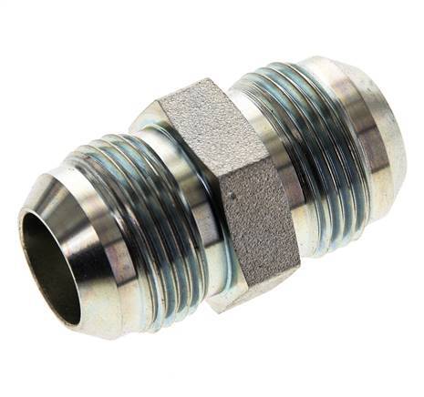JIC Doppelnippel UN 1-3/16''-12 Stahl 170bar (2388.5psi)