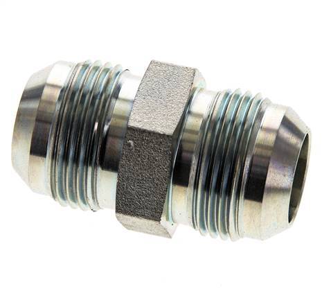JIC Doppelnippel UN 1-3/16''-12 Stahl 170bar (2388.5psi)