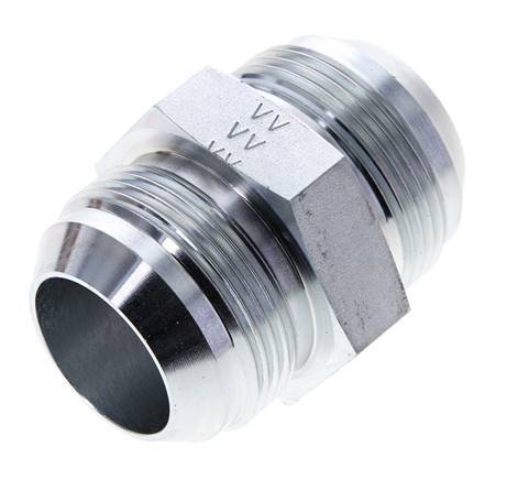 JIC Doppel-Nippel UN 1-5/8''-12 Stahl 140bar (1967.0psi)