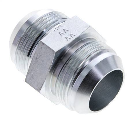 JIC Doppel-Nippel UN 1-5/8''-12 Stahl 140bar (1967.0psi)