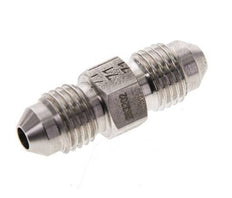 JIC Doppelnippel UNF 7/16''-20 Edelstahl 310bar (4355.5psi)