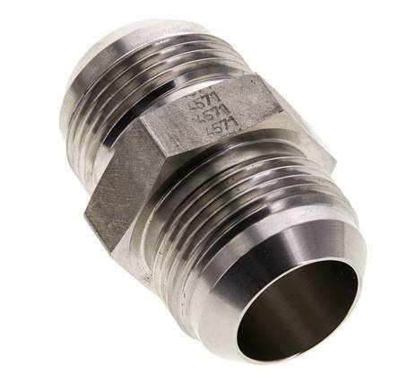 JIC Doppelnippel UN 1-5/16''-12 Edelstahl 170bar (2388.5psi)
