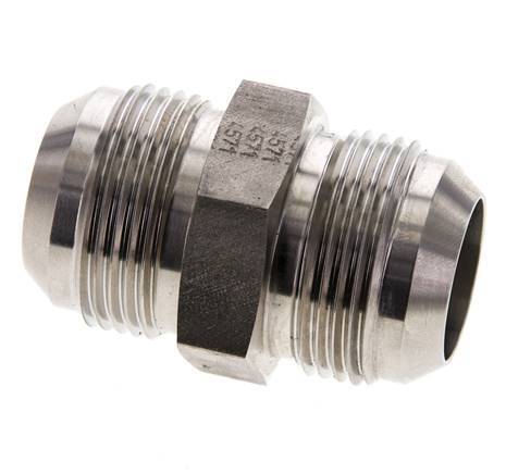 JIC Doppelnippel UN 1-5/16''-12 Edelstahl 170bar (2388.5psi)