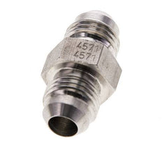 JIC Doppelnippel UNF 9/16''-18 Edelstahl 275bar (3863.75psi)