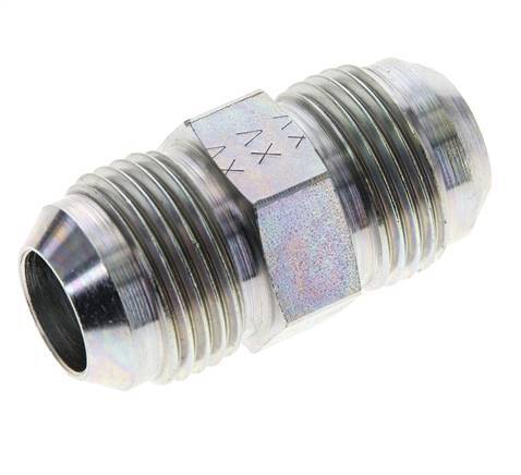 JIC Doppelnippel UN 1-1/16''-12 Stahl 210bar (2950.5psi)
