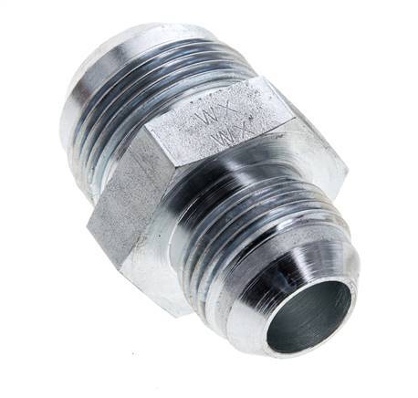 JIC Reduzier-Doppelnippel UN 1-1/16''-12 x UN 1-5/16''-12 Stahl 170bar (2388.5psi)