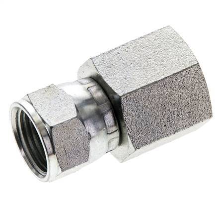 JIC-Verschraubung G1/2'' x UNF 3/4''-16 Innengewinde Stahl 275bar (3863.75psi)