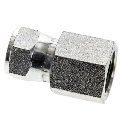 JIC-Verschraubung G1/2'' x UNF 3/4''-16 Innengewinde Stahl 275bar (3863.75psi)
