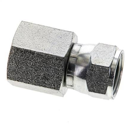 JIC-Verschraubung G1/2'' x UNF 3/4''-16 Innengewinde Stahl 275bar (3863.75psi)