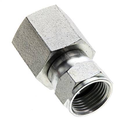 JIC-Verschraubung G1/2'' x UNF 3/4''-16 Innengewinde Stahl 275bar (3863.75psi)