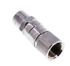 Drehdurchführung R3/8'' Außengewinde x G3/8'' Innengewinde Stahl vernickelt 15bar (210,75psi) für Werkzeuge