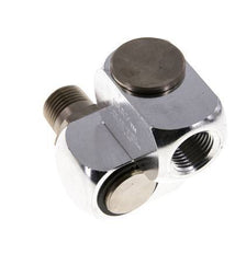 Drehdurchführung R1/2'' Innengewinde x Außengewinde Z-Form Messing vernickelt 15bar (210,75psi)