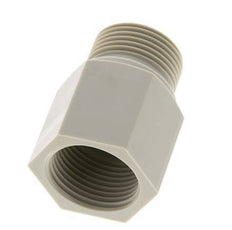 Verlängerung mit Gewinde G3/4'' Außengewinde x Innengewinde Polypropylen (pp) 10bar (140,5psi) FDA 32mm Sechskant