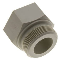 Verlängerung mit Gewinde G2'' Außengewinde x Innengewinde Polypropylen (pp) 10bar (140,5psi) FDA 70mm Sechskant