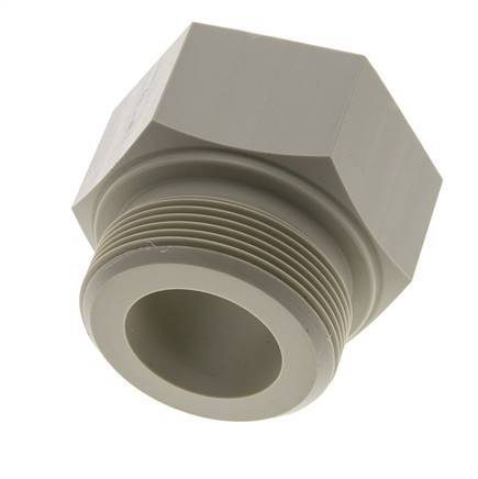 Verlängerung mit Gewinde G2'' Außengewinde x Innengewinde Polypropylen (pp) 10bar (140,5psi) FDA 70mm Sechskant