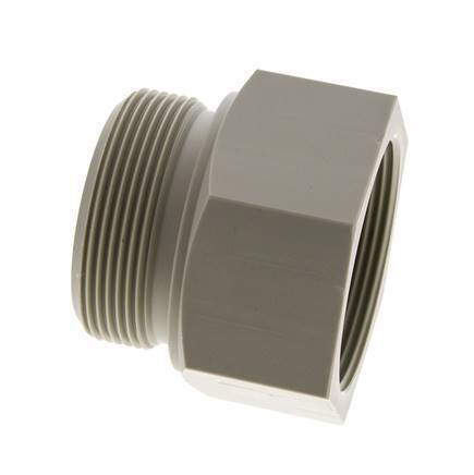 Verlängerung mit Gewinde G2'' Außengewinde x Innengewinde Polypropylen (pp) 10bar (140,5psi) FDA 70mm Sechskant