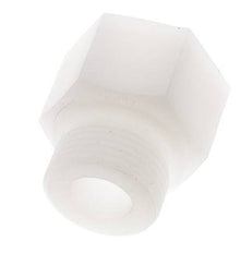 Verlängerungsgewinde G1'' männlich x weiblich PVDF 10bar (140.5psi) FDA 43mm Sechskant