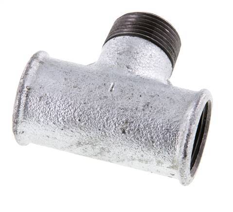 Tee Fitting R1'' Male x Rp1'' Female 25bar (351.25psi)