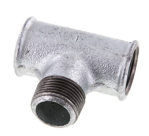 Tee Fitting R1'' Male x Rp1'' Female 25bar (351.25psi)