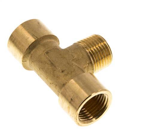 Tee Fitting G1/2'' Female x R1/2'' Male Brass 16bar (224.8psi)