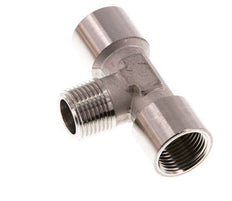 Tee Fitting G3/8'' Female x R3/8'' Male Stainless steel 150bar (2107.5psi)