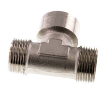 Tee Fitting R1'' Male x G1'' Female Nickel-plated Brass 16bar (224.8psi)