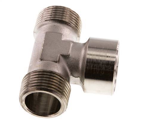 Tee Fitting R1'' Male x G1'' Female Nickel-plated Brass 16bar (224.8psi)
