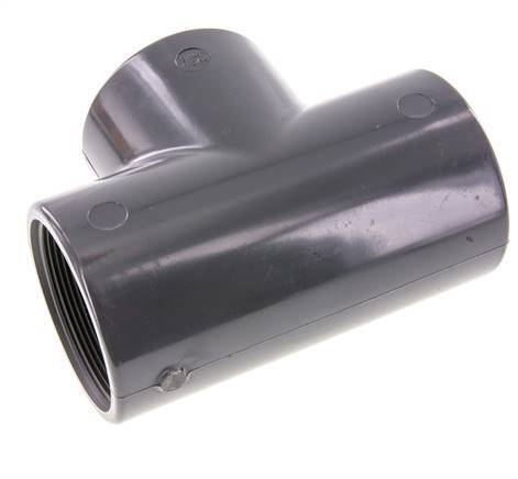 T-Verschraubung Rp2 1/2'' Pvc-u EN 1452-3 16bar (224.8psi)