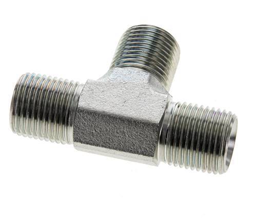 T-Stück G1/2'' Außengewinde Stahl 350bar (4917.5psi)