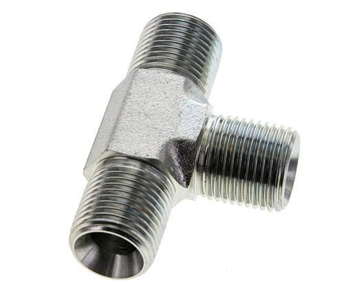 T-Stück G1/2'' Außengewinde Stahl 350bar (4917.5psi)