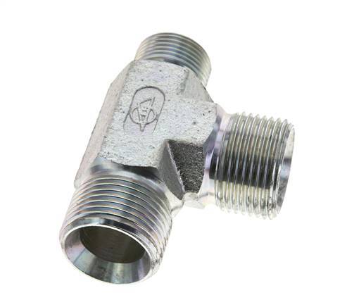 T-Stück G3/4'' x G1'' Außengewinde Stahl 225bar (3161.25psi)